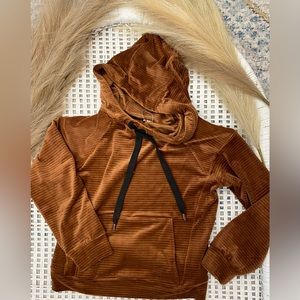 Amber hoodie with ties